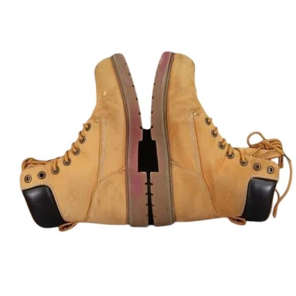 Lugz Shoes Mens 7.5 Boots Combat Boulder Hi Work Utility Lace Up Outdoor Brown - Picture 11 of 13